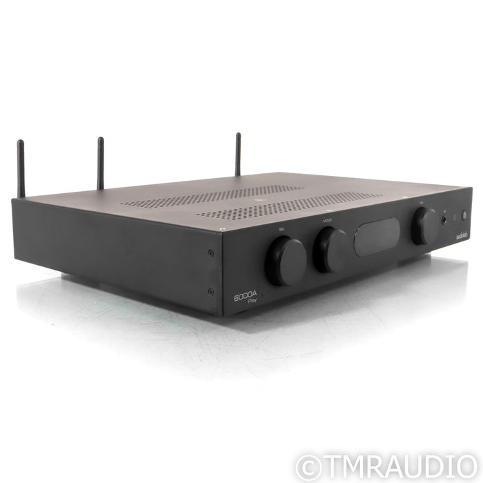 Audiolab 6000A Play Stereo Integrated Amplifier; MM Phono