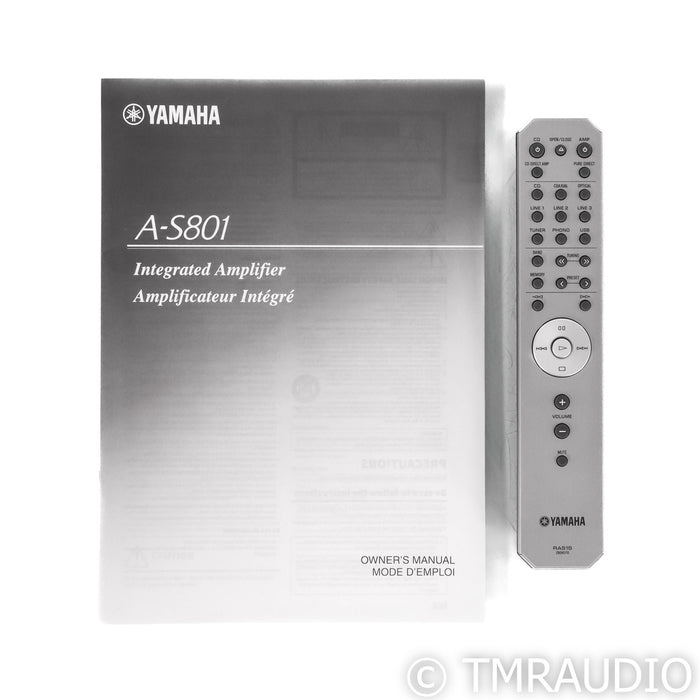 Yamaha A-S801 Stereo Integrated Amplifier; MM Phono