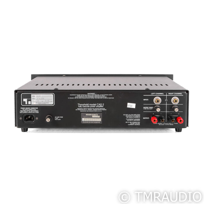 Threshold CAS-2 Vintage Stereo Power Amplifier