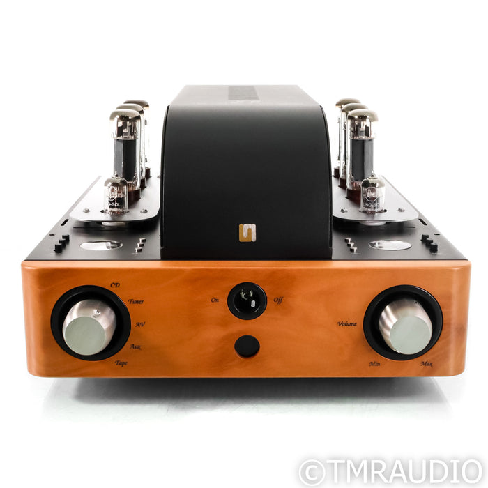 Unison Research S6 Stereo Tube Integrated Amplifier; Cherry (Open Box)