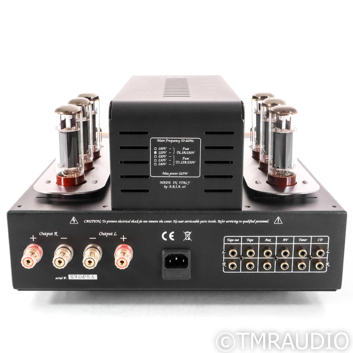 Unison Research S6 Stereo Tube Integrated Amplifier; Cherry (Open Box)