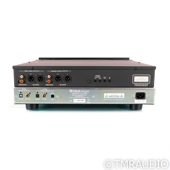 McIntosh MCD550 CD & SACD Player