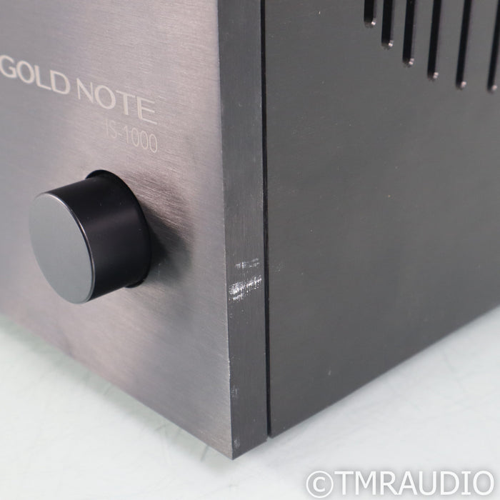 Gold Note IS-1000 Deluxe Streaming Integrated Amplifier; MM & MC Phono