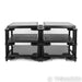 HRS SXR-1921-3T3 Audio Stand; Black Three Rows x Two Columns; M3X Bases