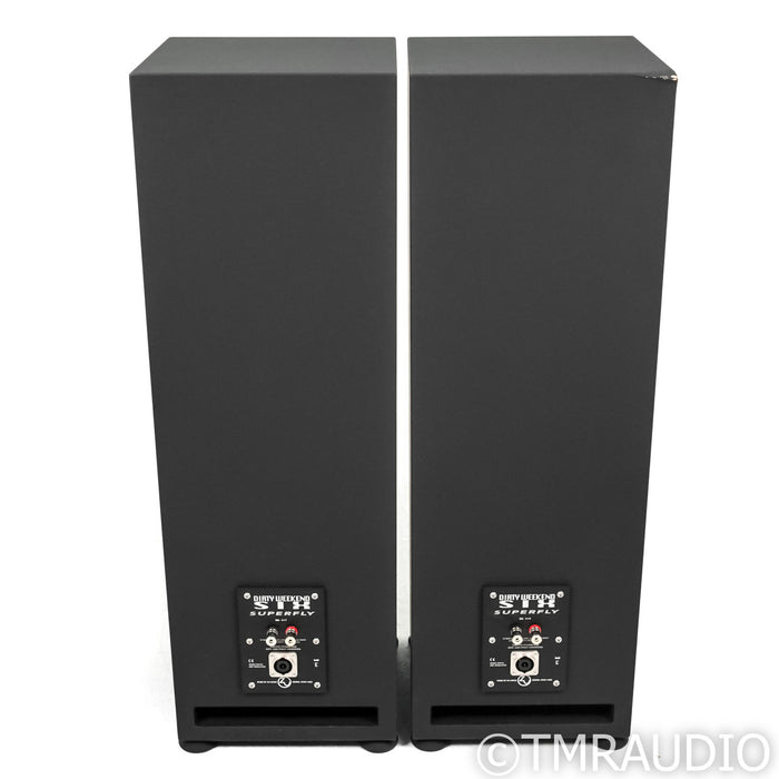 Zu DW 6 Superfly Floorstanding Speakers; Dirty Weekend; Black Starlight Pair