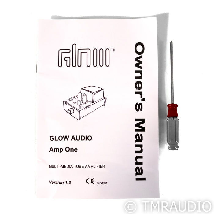 Glow Audio Amp One Stereo Tube Integrated Amplifier; v1.3