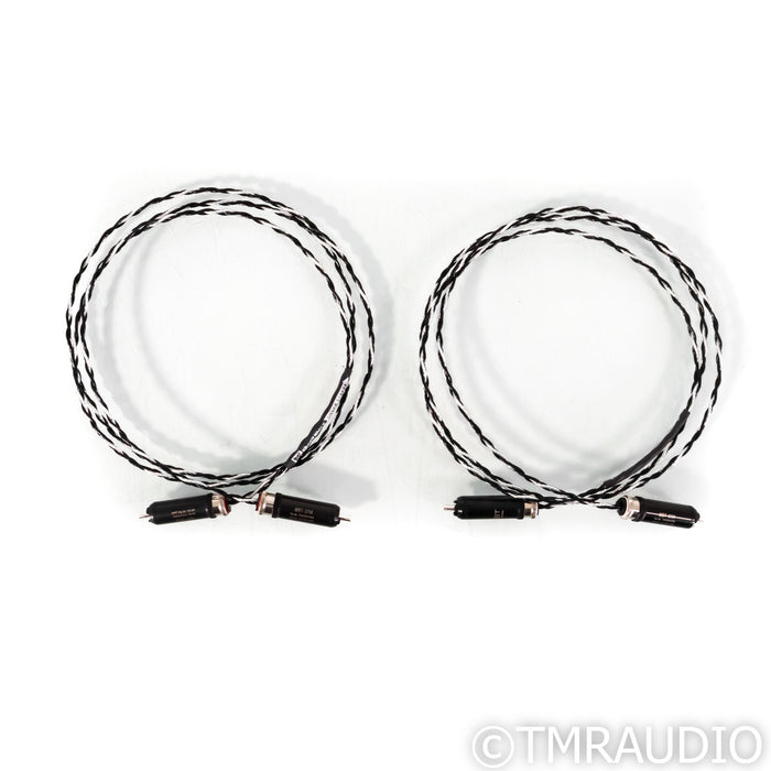 Kimber Kable Silver Streak RCA Cables; 1.5m Pair w/ WBT 0114 AG  (Open Box)