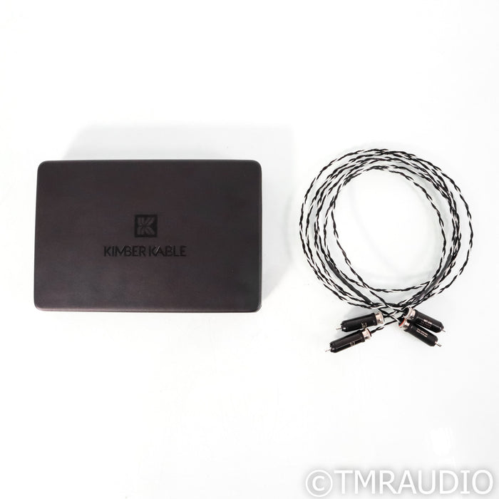 Kimber Kable Silver Streak RCA Cables; 1.5m Pair w/ WBT 0114 AG  (Open Box)