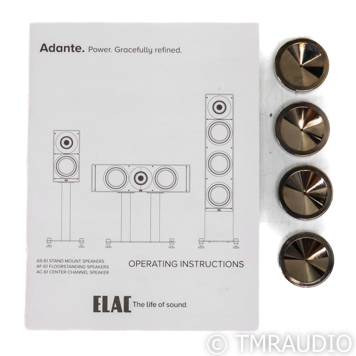 ELAC Adante AF-61 Floorstanding Speakers; Gloss Black Pair