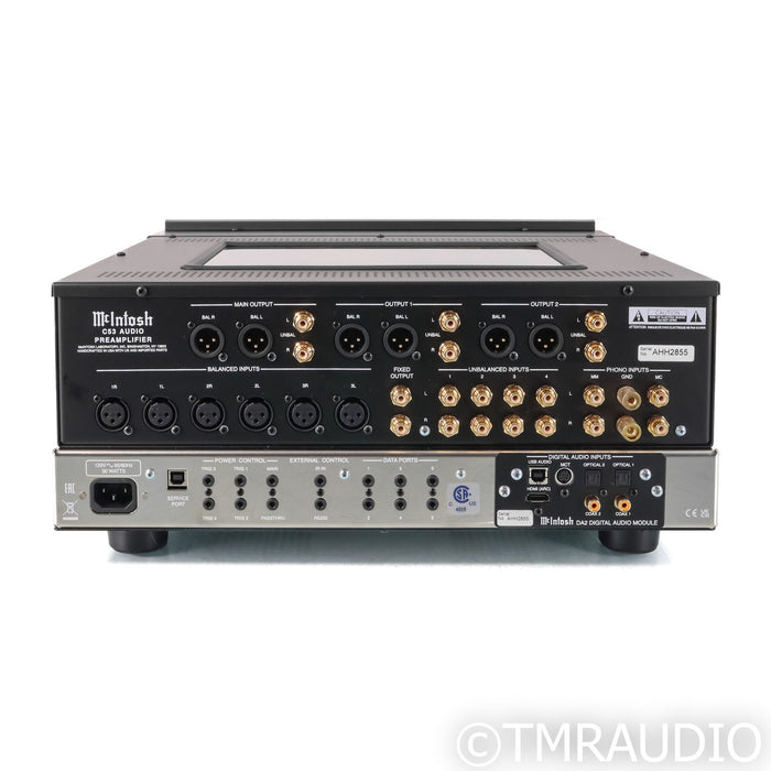 McIntosh C53 Stereo Preamplifier; MM & MC Phono