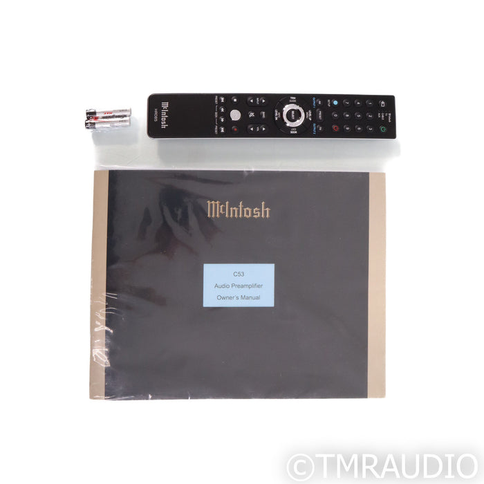 McIntosh C53 Stereo Preamplifier; MM & MC Phono