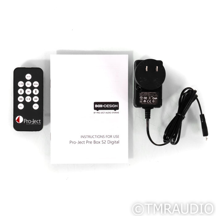 Pro-Ject Pre Box S2 Digital Preamplifier & DAC; D/A Converter