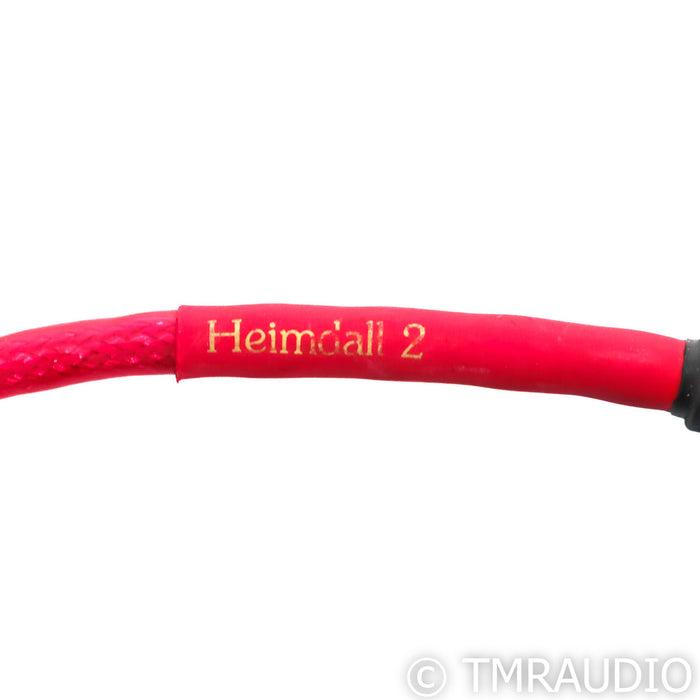 Nordost Heimdall 2 XLR Cables; 1m Pair Balanced Interconnects