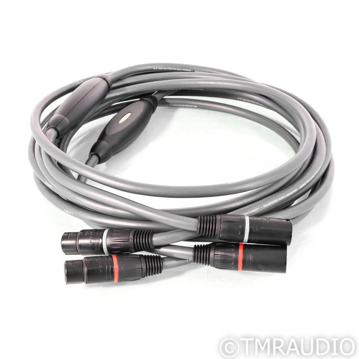 Transparent Audio Plus Gen 5 XLR Cables; 3m Pair Balanced Interconnects