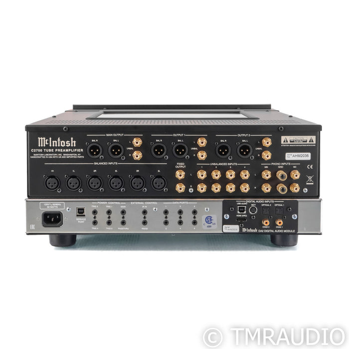 McIntosh C2700 Stereo Tube Preamplifier; MM & MC Phono