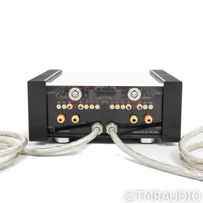 ASR Emitter 1 Exclusive Integrated Amplifier; Battery Supply; MM / MC Phono