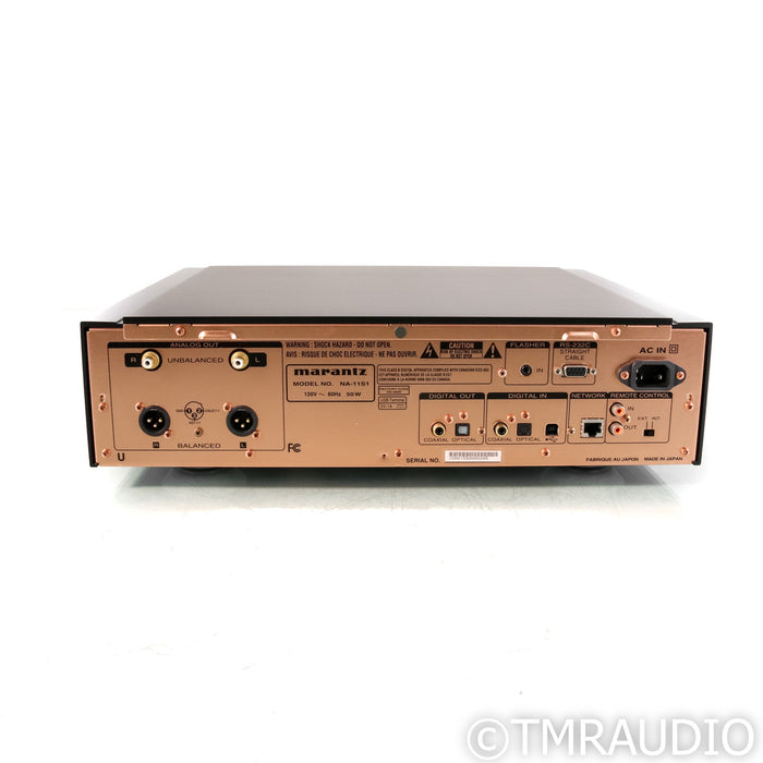 Marantz NA-11S1 Network Audio Player & DAC; D/A Converter