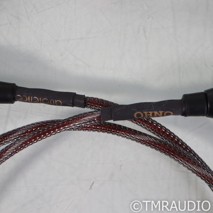 Audience OHNO XLR Cables; 1m Pair Balanced Interconnects