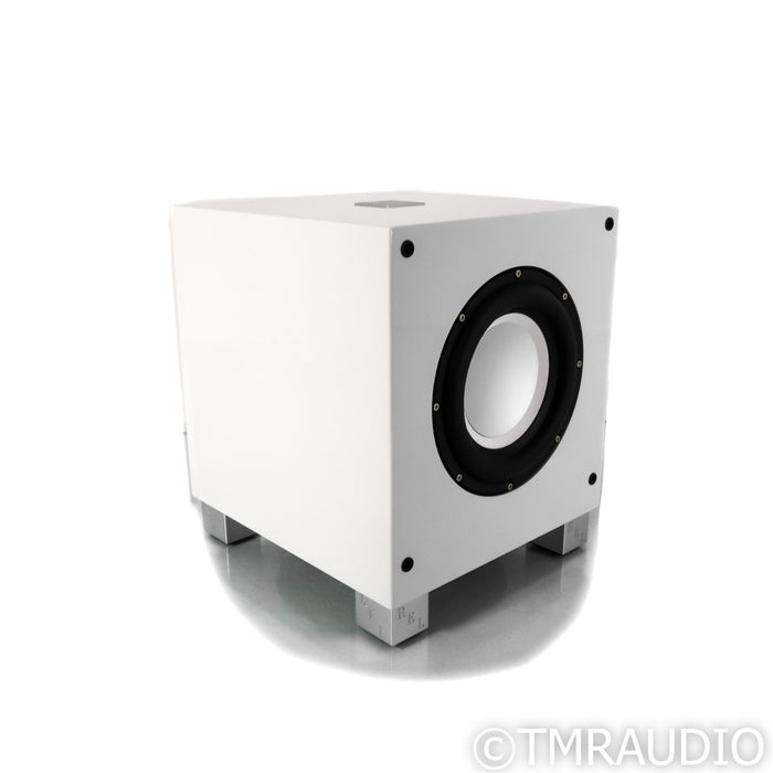 REL Acoustics T/7i 8" Powered Subwoofer; White (No Speakon Cable)