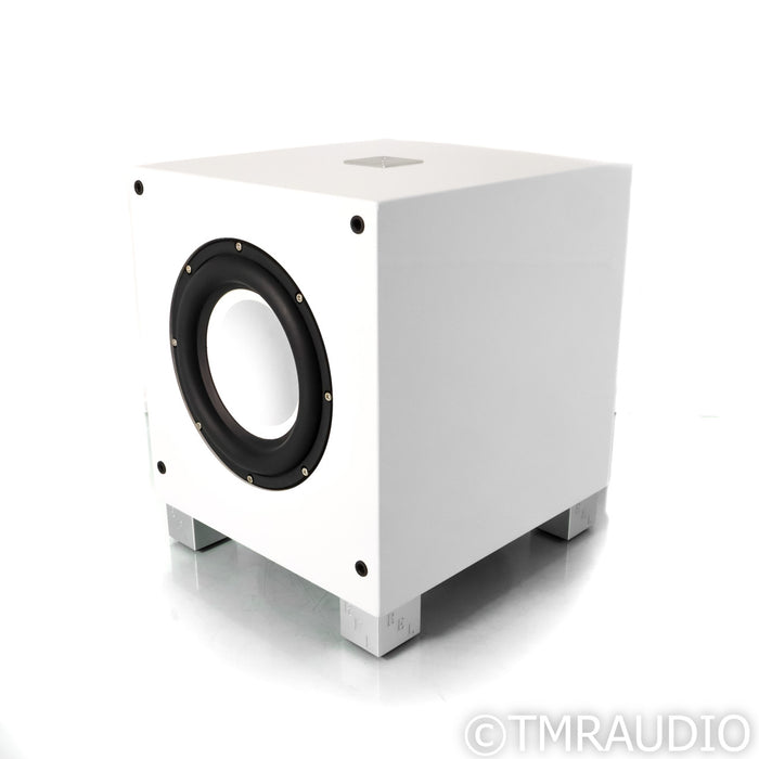 REL Acoustics T/7i 8" Powered Subwoofer; White (No Speakon Cable)