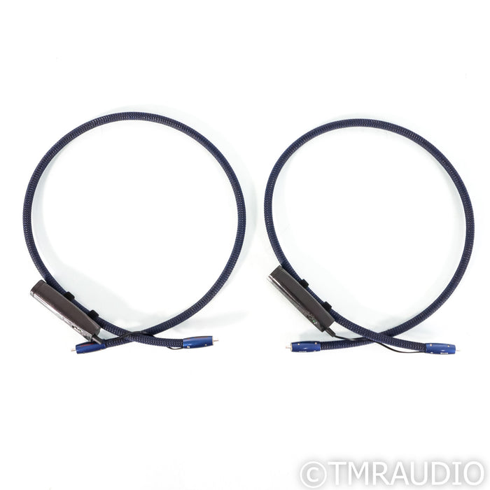 AudioQuest Water RCA Cables; 1m Pair Interconnects