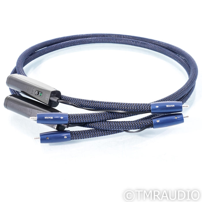 AudioQuest Water RCA Cables; 1m Pair Interconnects