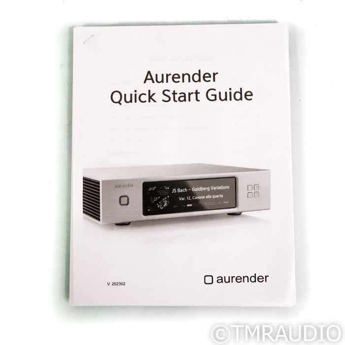 Aurender W20SE Network Streamer & Server; 4TB