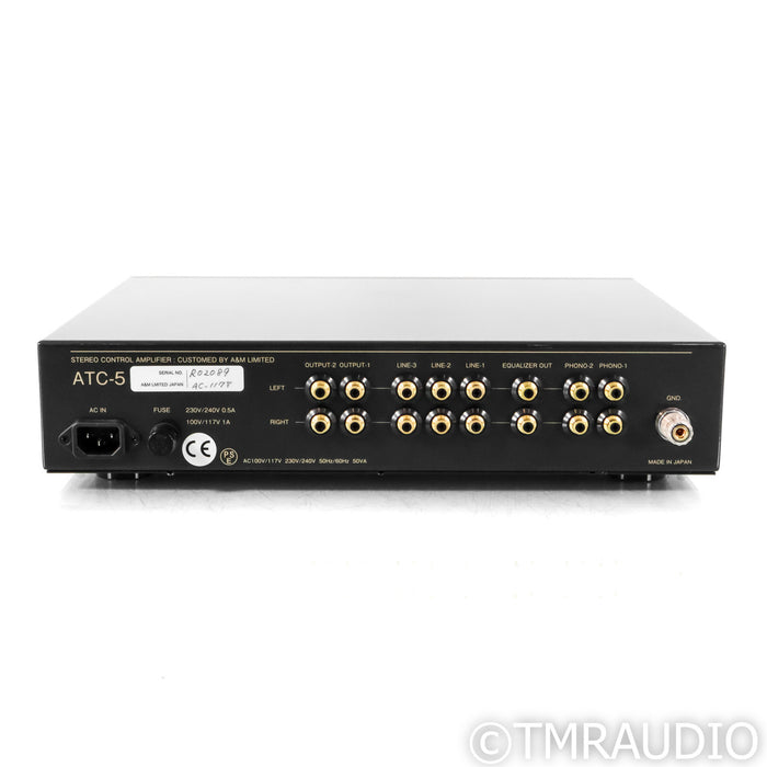 Air Tight ATC-5 Stereo Tube Preamplifier; MM Phono
