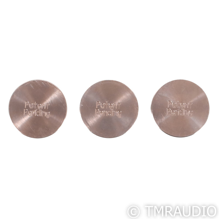 Critical Mass Systems Rize Isolation Footers; Set of Three; For Components