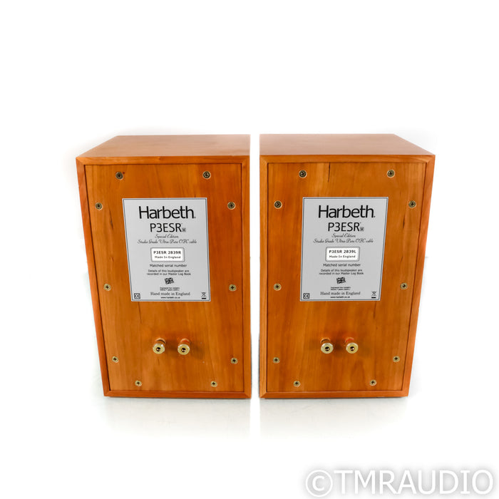Harbeth P3ESR SE Bookshelf Speakers; Special Edition; Cherry Pair