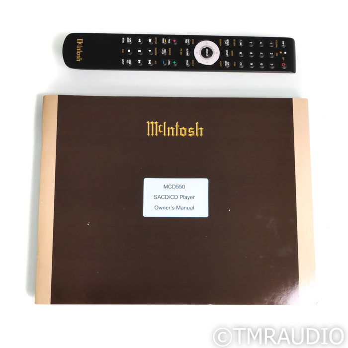 McIntosh MCD550 CD & SACD Player