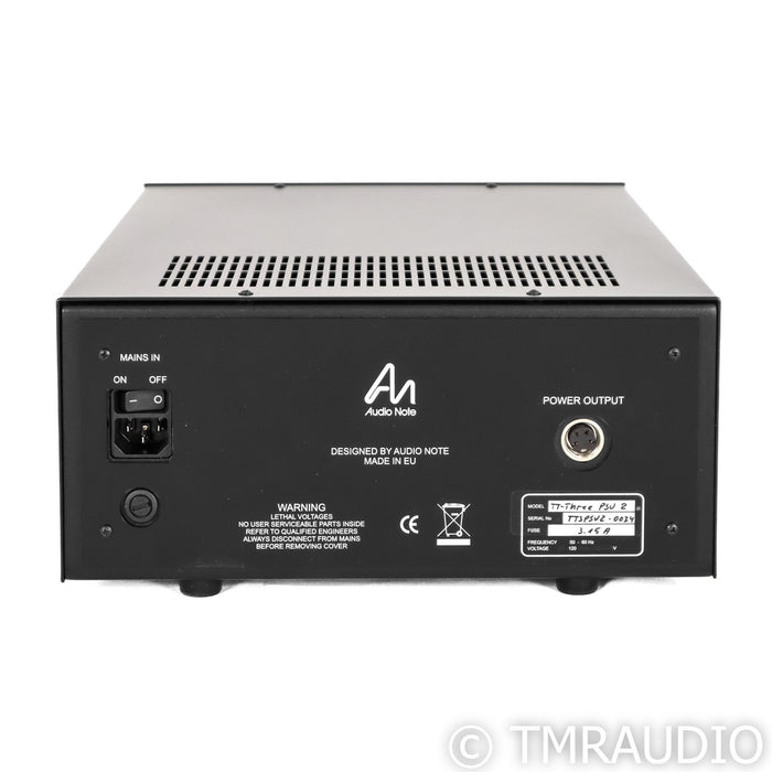 Audio Note TT3 Belt-Drive Turntable; With Audio Note IQ3 MM