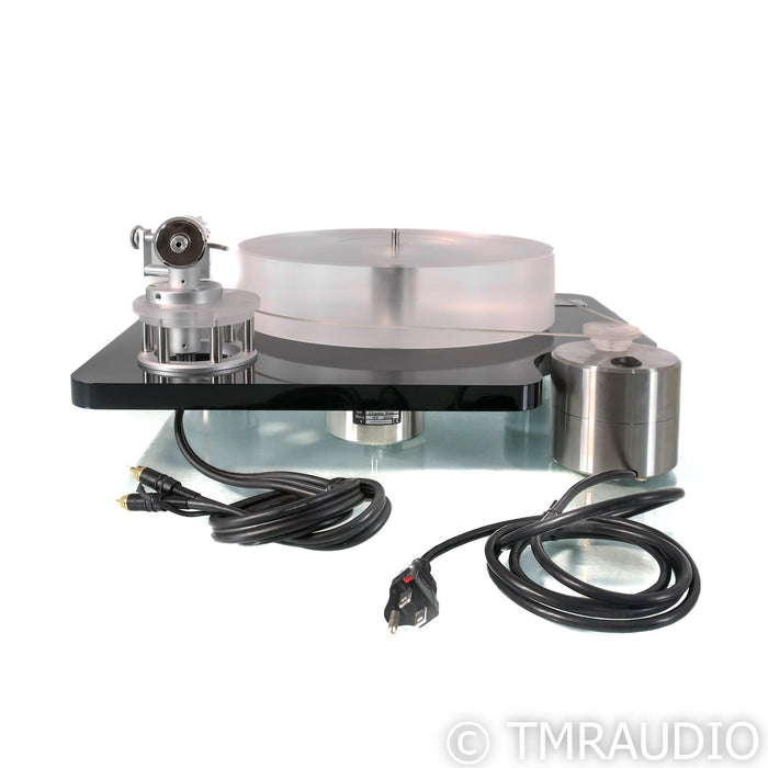 Clearaudio Champion Magnum Turntable; Satisfy Carbon Tonearm, CMB (No Cartridge)