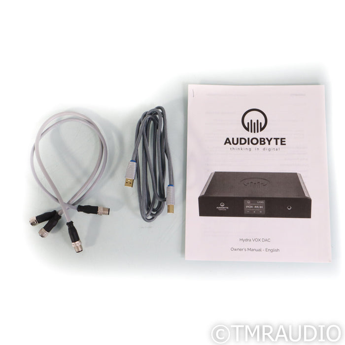 Audiobyte Hydra VOX DAC; Hydra ZAP External Power Supply