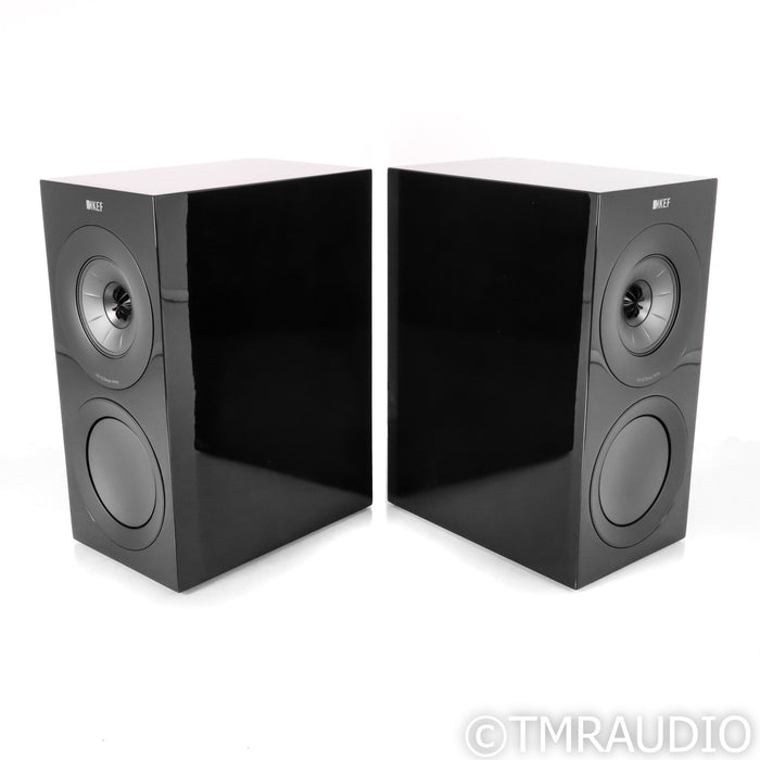 KEF R3 Bookshelf Speakers; Gloss Black Pair