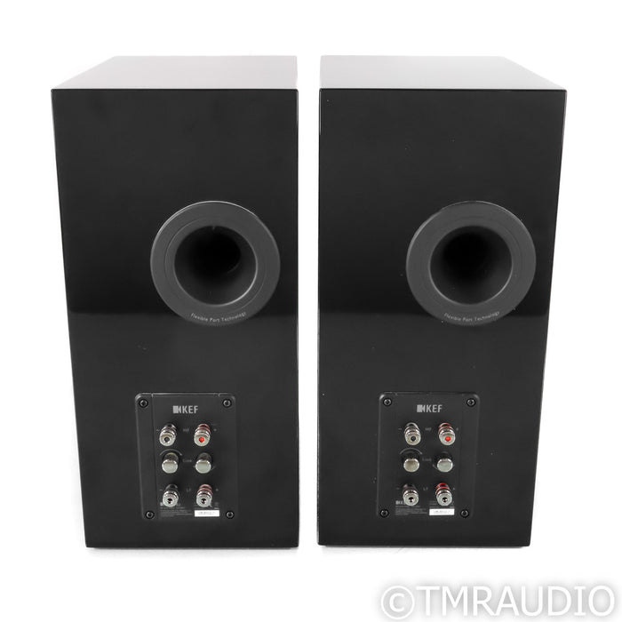 KEF R3 Bookshelf Speakers; Gloss Black Pair