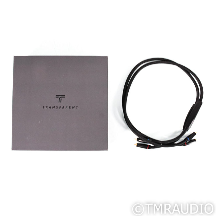 Transparent Audio Ultra G6 RCA Cables; 1m Pair Interconnects