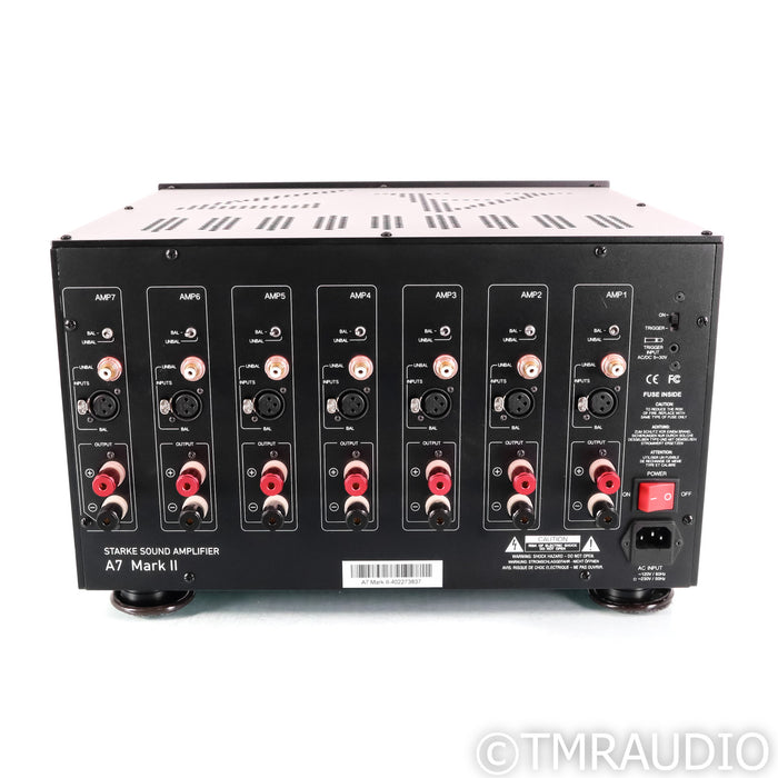 Starke Sound A7 MkII Seven Channel Power Amplifier;  A7.480