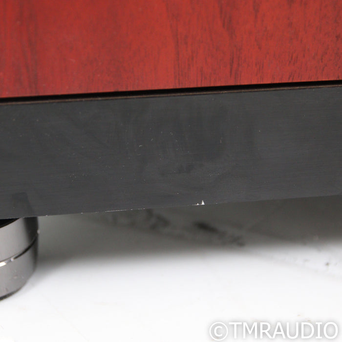 Bowers & Wilkins DB1D Dual 12" Subwoofer; Rosenut w/ IsoAcoustics Gaia II