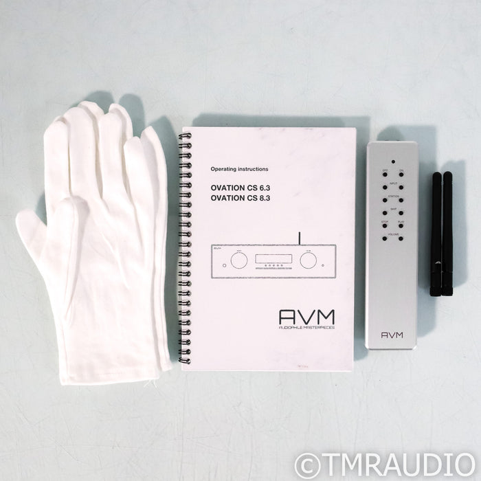 AVM CS 8.3 Black Edition Stereo Hybrid Integrated Amplifier (Demo w/ Warranty)