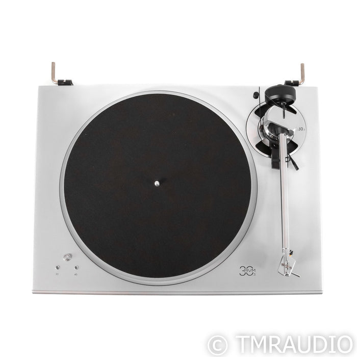 AVM Rotation 30.3 Belt Drive Turntable; Silver, 2M Bronze MM (Demo w/ Warranty)