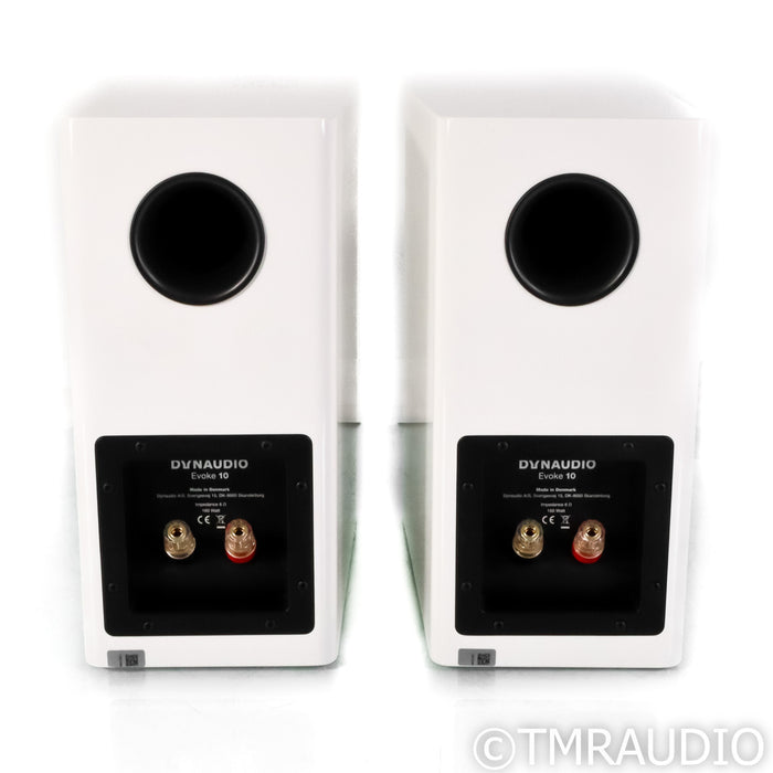 Dynaudio Evoke 10 Bookshelf Speakers; White High Gloss Pair