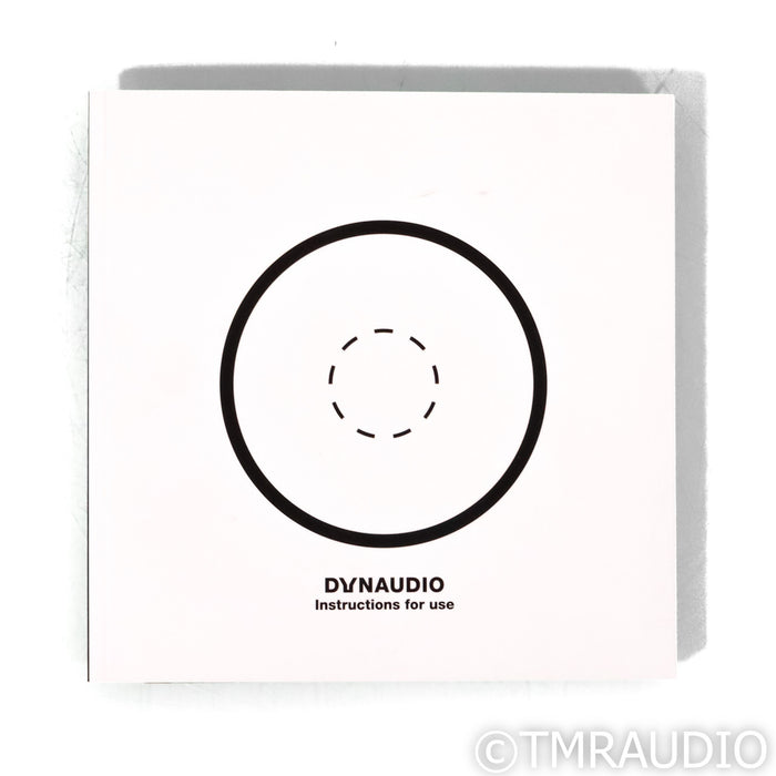 Dynaudio Evoke 10 Bookshelf Speakers; White High Gloss Pair