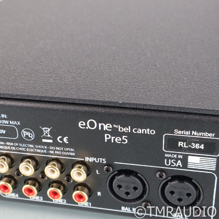Bel Canto e.ONE Pre5 Stereo Preamplifier