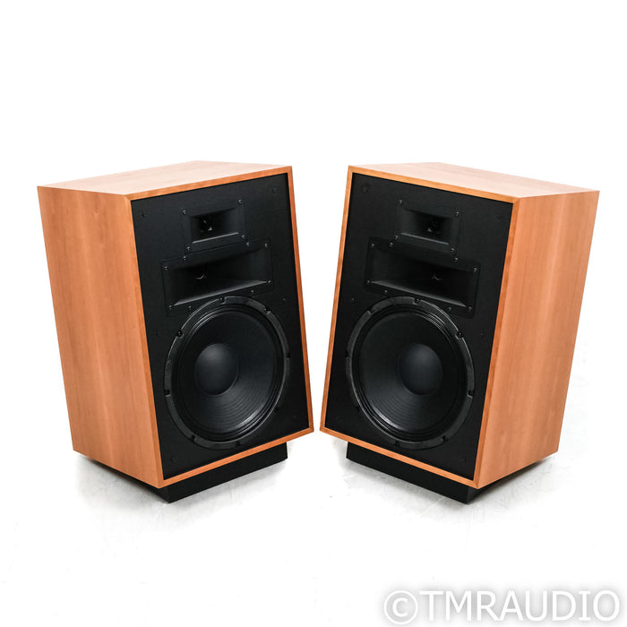 Klipsch Heresy IV Floorstanding Speakers; Natural Cherry Pair