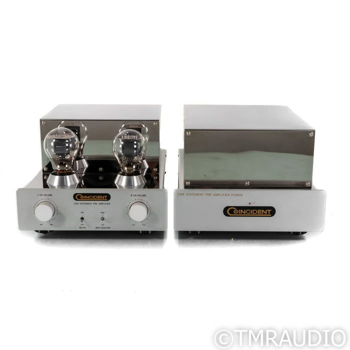 Coincident Speaker Technology Line Statement MKII Stereo Tube Preamplifier