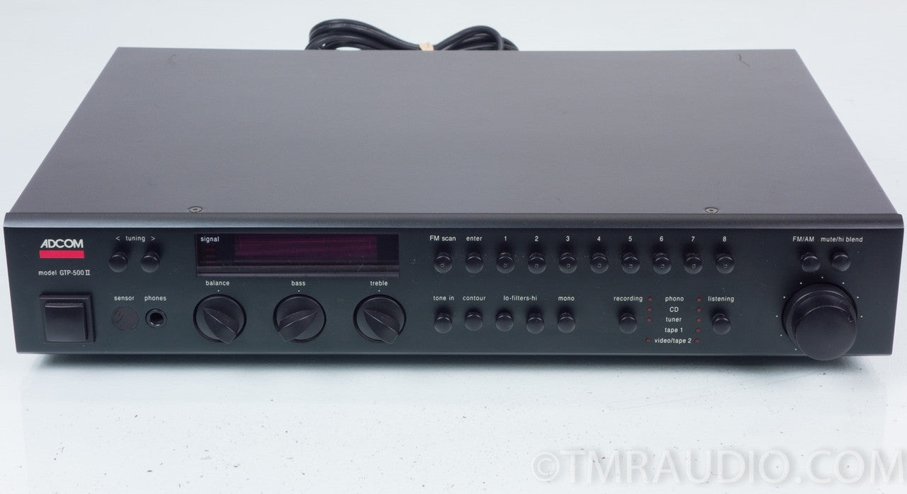 Adcom GTP-500 II Stereo Preamplifier in Factory Box