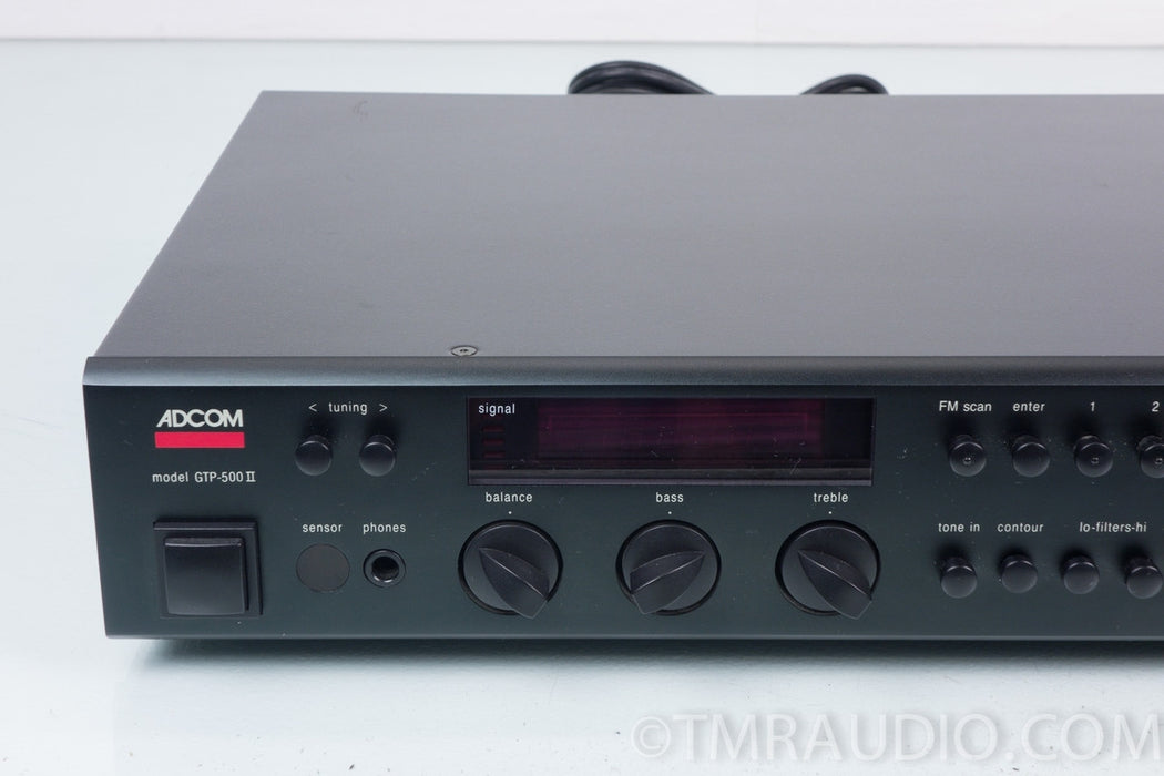 Adcom GTP-500 II Stereo Preamplifier in Factory Box