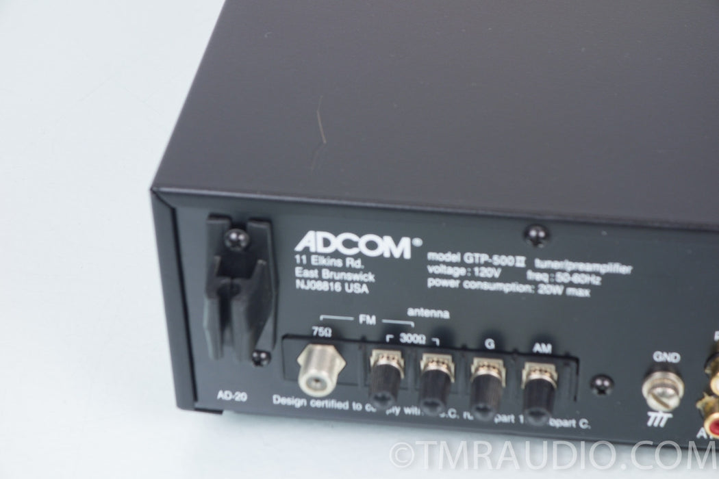 Adcom GTP-500 II Stereo Preamplifier in Factory Box