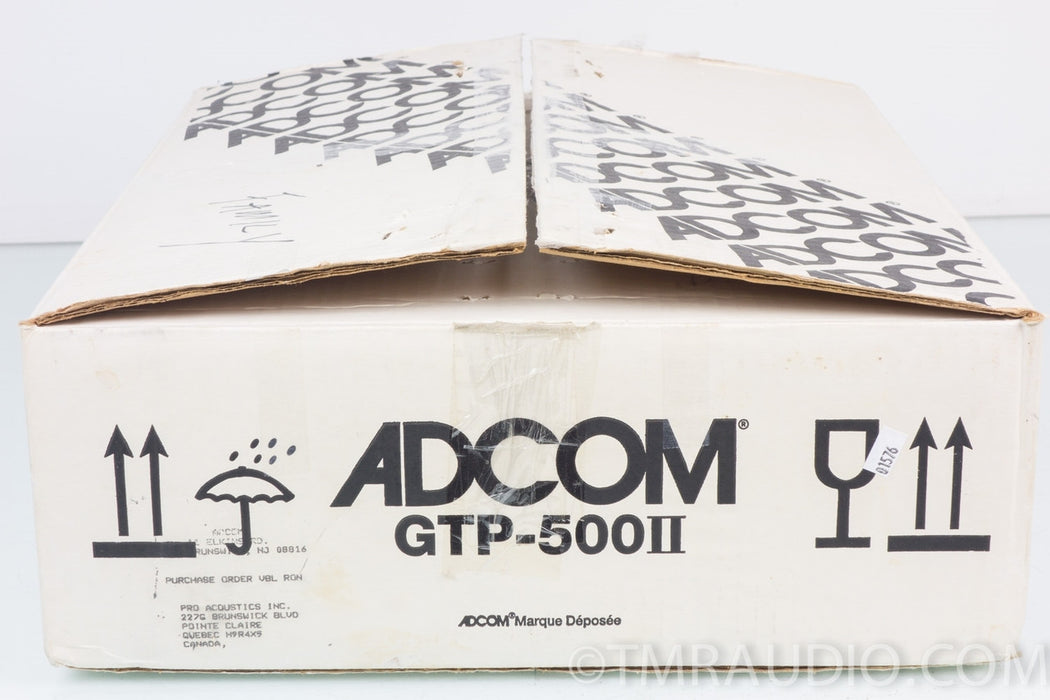 Adcom GTP-500 II Stereo Preamplifier in Factory Box